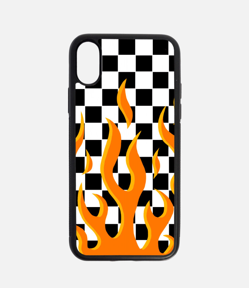 Checkered flames sale