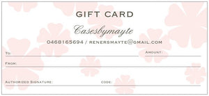 Casesbymayte gift card