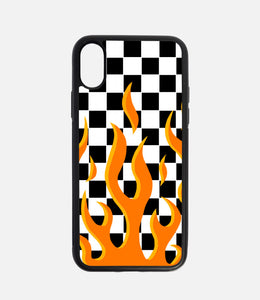 Checkered flame